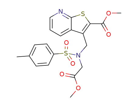 Molecular Structure of 1303920-16-2 (C<sub>20</sub>H<sub>20</sub>N<sub>2</sub>O<sub>6</sub>S<sub>2</sub>)