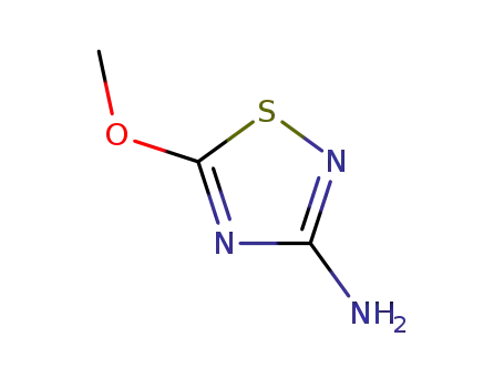 3-Amino-5-methoxy-1,2,4-thiadiazole