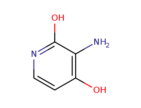 Molecular Structure of 103792-82-1 (2(1H)-Pyridinone,3-amino-4-hydroxy-(9CI))