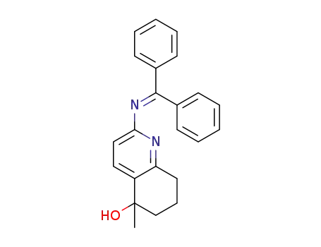 2-[(diphenylmethylidene)amino]-5-methyl-5,6,7,8-tetrahydroquinolin-5-ol