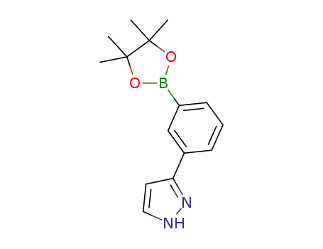 5-(3-(4,4,5,5-tetramethyl-1,3,2-dioxaborolan-2-yl)phenyl)-1H-pyrazole