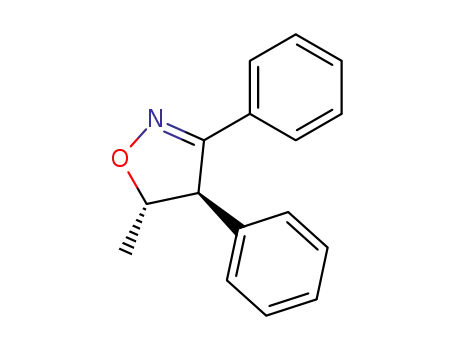 Isoxazole, 4,5-dihydro-5-methyl-3,4-diphenyl-, trans-