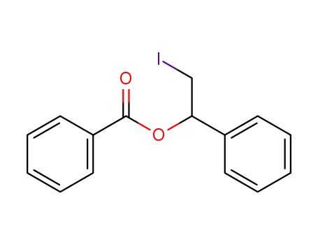 2-iodo-1-phenylethyl benzoate