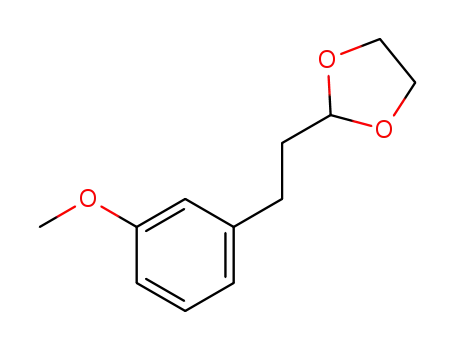 2-(3-methoxyphenethyl)-1,3-dioxolane