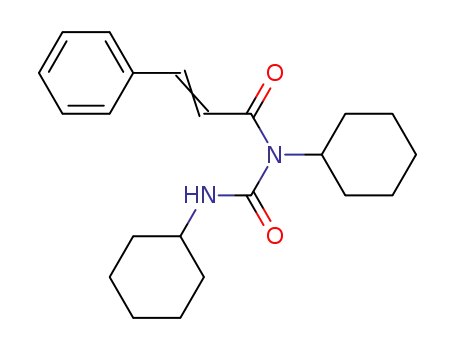 N-cyclohexyl-N-(cyclohexylcarbamoyl)cinnamamide