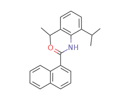 Molecular Structure of 618069-78-6 (N-(2,6-diisopropylphenyl)-1-naphthamide)