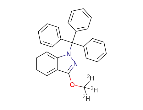 3-trideuteriomethoxy-1-trityl-1H-indazole