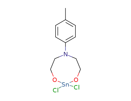 Molecular Structure of 1293397-97-3 (C<sub>11</sub>H<sub>15</sub>Cl<sub>2</sub>NO<sub>2</sub>Sn)