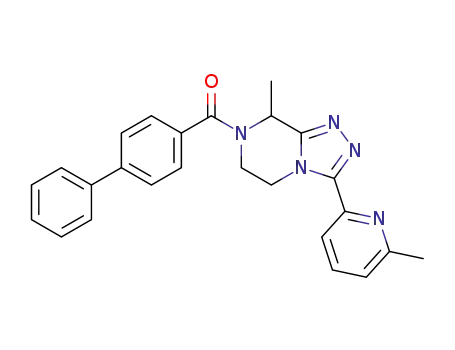 [1,1'-biphenyl]-4-yl-(8-methyl-3-(6-methylpyridin-2-yl)-5,6-dihydro-[1,2,4]triazolo[4,3-a]pyrazin-7(8H)-yl)methanone