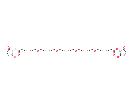 4,7,10,13,16,19,22,25,28-Nonaoxahentriacontanedioic acid, 1,31-bis(2,5-dioxo-1-pyrrolidinyl) ester