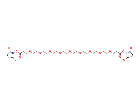 4,7,10,13,16,19,22,25,28-Nonaoxahentriacontanedioic acid, 1,31-bis(2,5-dioxo-1-pyrrolidinyl) ester