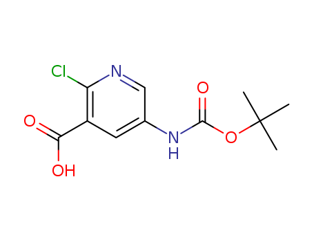 5-TERT-BUTOXYCARBONYLAMINO-2-CHLORO-NICOTINIC ACID