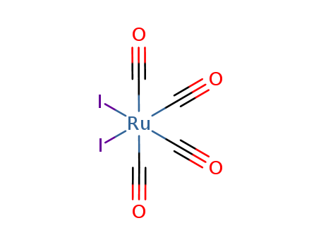 Molecular Structure of 15663-30-6 (Ruthenium, tetracarbonyldiiodo-)