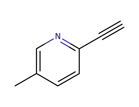 Molecular Structure of 30413-61-7 (2-ethynyl-5-Methylpyridine)