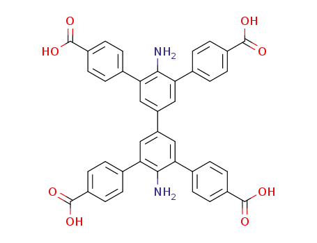 4'',6'-diamino-5',5''-bis(4-carboxyphenyl)-[1,1':3',1'':3'',1'''-quaterphenyl]-4,4'''-dicarboxylic acid