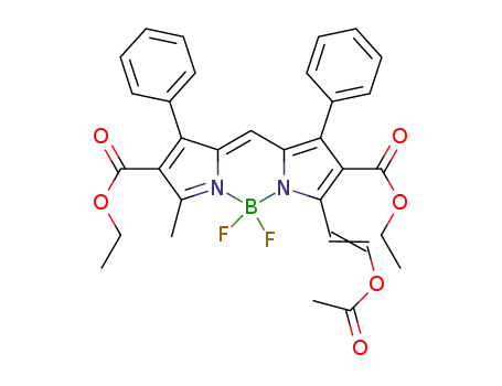 C<sub>32</sub>H<sub>29</sub>BF<sub>2</sub>N<sub>2</sub>O<sub>6</sub>