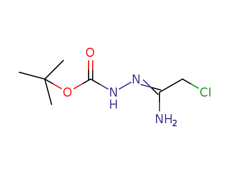 Hydrazinecarboxylic acid, 2-(2-chloro-1-iminoethyl)-, 1,1-dimethylethyl ester