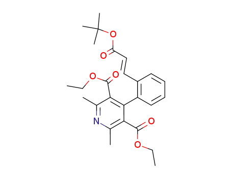 Molecular Structure of 130996-24-6 (Dehydro Lacidipine)