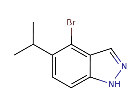 4-BROMO-5-ISOPROPYL-1H-INDAZOLECAS