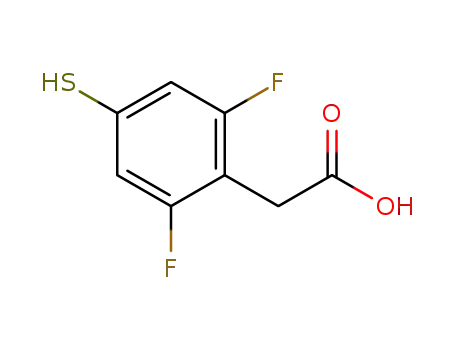 2-(2,6-difluoro-4-mercaptophenyl)acetic acid