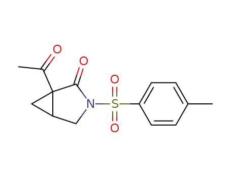1-acetyl-3-tosyl-3-aza-bicyclo[3.1.0]hexan-2-one