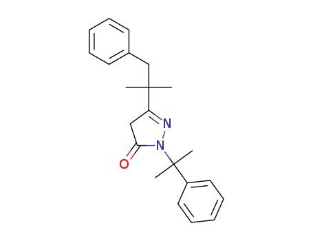 3-(2-methyl-1-phenylpropan-2-yl)-1-(2-phenylpropan-2-yl)-1H-pyrazol-5(4H)-one