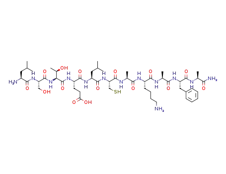 H-LSTELCAKAFA-NH<sub>2</sub>