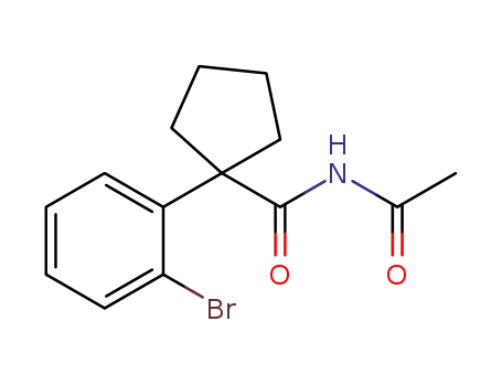 N-acetyl-1-(2-bromophenyl)cyclopentanecarboxamide