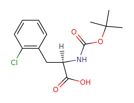 (R)-2-((tert-Butoxycarbonyl)amino)-3-(2-chlorophenyl)propanoic acid