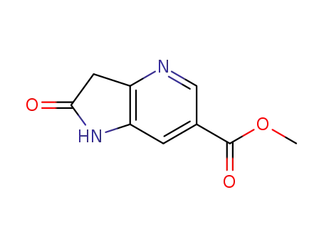 Molecular Structure of 1190312-75-4 (Methyl 4-aza-2-oxindole-6...)