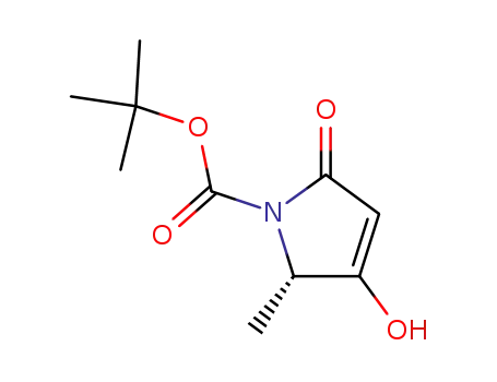 (S)-3-히드록시-2-메틸-5-옥소-2,5-디히드로-피롤-1-카르복실산 tert-부틸 에스테르