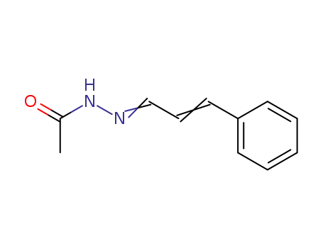 Molecular Structure of 59670-89-2 (Acetic acid,2-(3-phenyl-2-propen-1-ylidene)hydrazide)