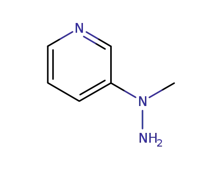Pyridine, 3-(1-methylhydrazino)- (6CI,9CI)