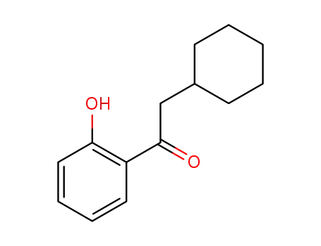 Molecular Structure of 1414926-65-0 (2-cyclohexyl-1-(2-hydroxyphenyl)ethan-1-one)