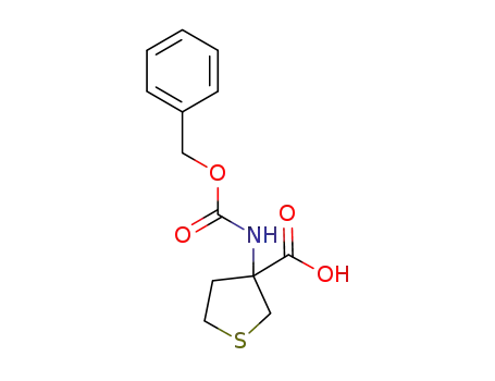 3-(benzyloxycarbonylamino)tetrahydrothiophene-3-carboxylic acid