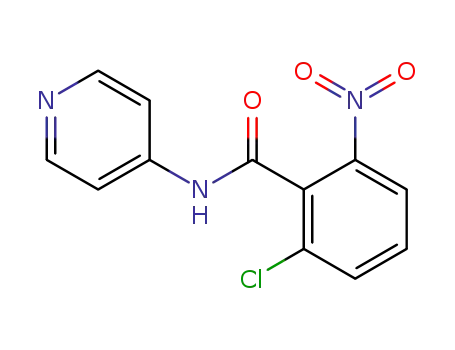 2-chloro-6-nitro-N-(pyridin-4-yl)benzamide