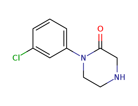 2-Piperazinone,1-(3-chlorophenyl)-