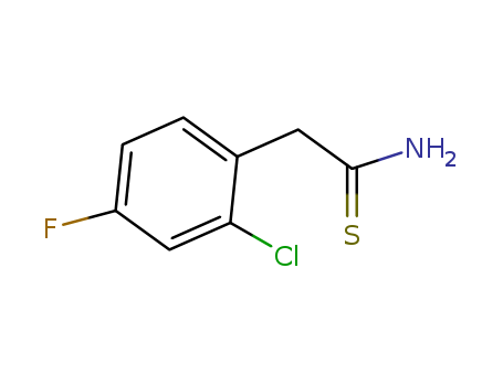 Benzeneethanethioamide,2-chloro-4-fluoro-