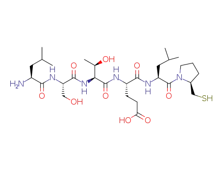 C<sub>29</sub>H<sub>52</sub>N<sub>6</sub>O<sub>9</sub>S