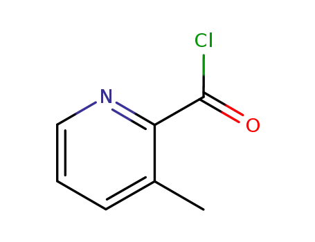 2-Pyridinecarbonyl chloride, 3-methyl- (9CI)