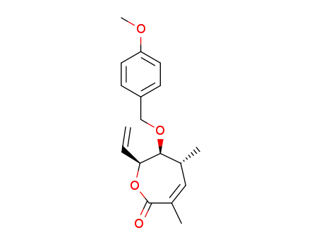 (5R,6S,7S)-6-(4-methoxybenzyloxy)-3,5-dimethyl-7-vinyl-6,7-dihydrooxepin-2(5H)-one