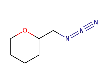 Molecular Structure of 181945-29-9 (2H-Pyran, 2-(azidomethyl)tetrahydro-)