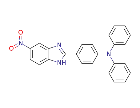 Molecular Structure of 1585976-56-2 (5-nitro-2-triphenylaminebenzimidazole)