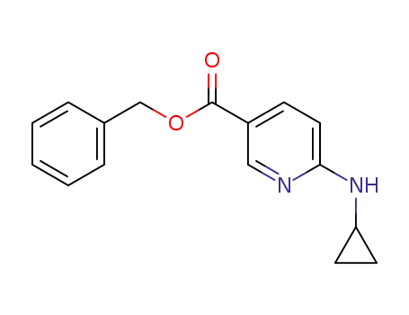 benzyl 6-(cyclopropylamino)nicotinate