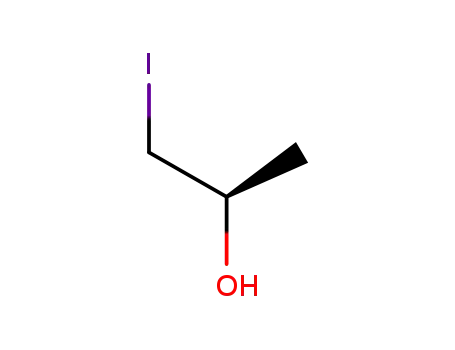 Molecular Structure of 847609-92-1 (2-Propanol, 1-iodo-, (2R)-)