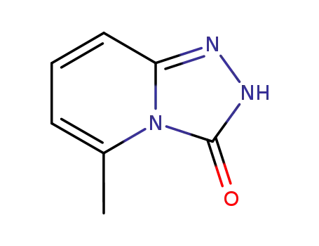 Molecular Structure of 4926-18-5 (5-methyl[1,2,4]triazolo[4,3-a]pyridin-3(2H)-one)