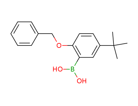 2-(Benzyloxy)-5-t-butylphenylboronic acid