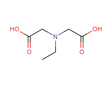 Molecular Structure of 5336-17-4 (N-Ethyliminodiacetic acid)