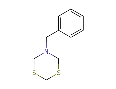 Molecular Structure of 188257-30-9 (4H-1,3,5-Dithiazine, dihydro-5-(phenylmethyl)-)