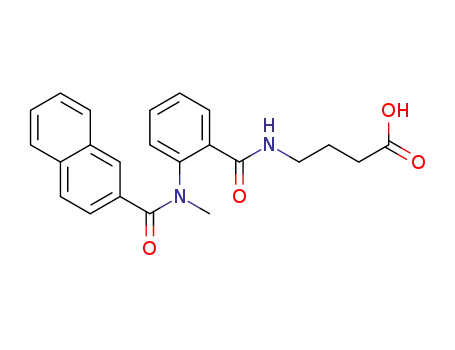 4-(2-(N-methyl-2-naphthamido)benzamido)butanoic acid